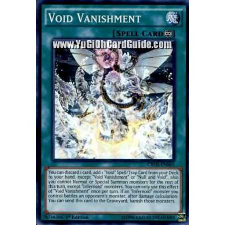 Void Vanishment (Super Rare) – Crossed Souls | Carta YUGIOH en México
