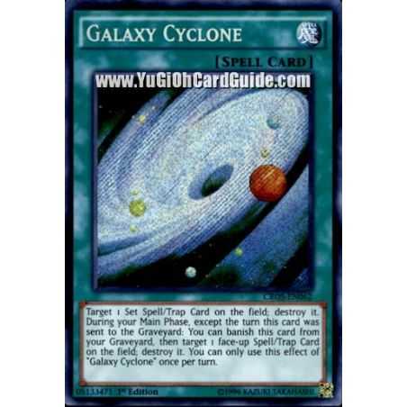 Galaxy Cyclone (Secret Rare) – Crossed Souls | Carta YUGIOH en México