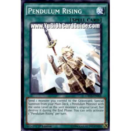 Pendulum Rising (Common) – Crossed Souls | Carta YUGIOH en México
