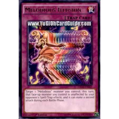 Melodious Illusion (Rare) – Crossed Souls | Carta YUGIOH en México