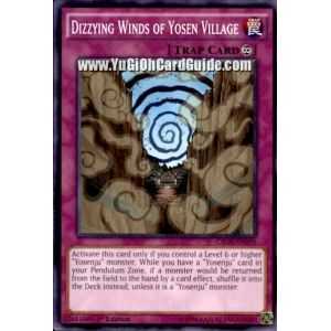 Dizzying Winds of Yosen Village (Common) – Crossed Souls | Carta YUGIOH en México