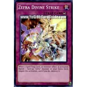 Zefra Divine Strike (Super Rare) – Crossed Souls | Carta YUGIOH en México
