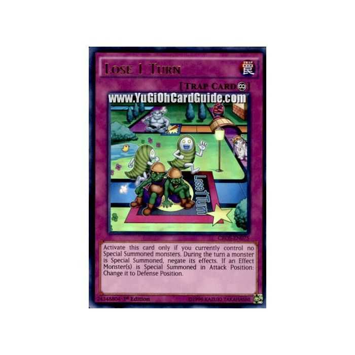 Lose 1 Turn (Ultra Rare) – Crossed Souls | Carta YUGIOH en México