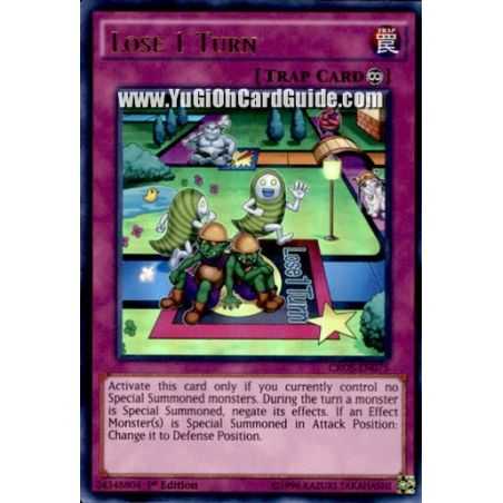 Lose 1 Turn (Ultra Rare) – Crossed Souls | Carta YUGIOH en México
