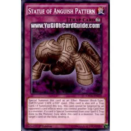 Statue of Anguish Pattern (Common) – Crossed Souls | Carta YUGIOH en México