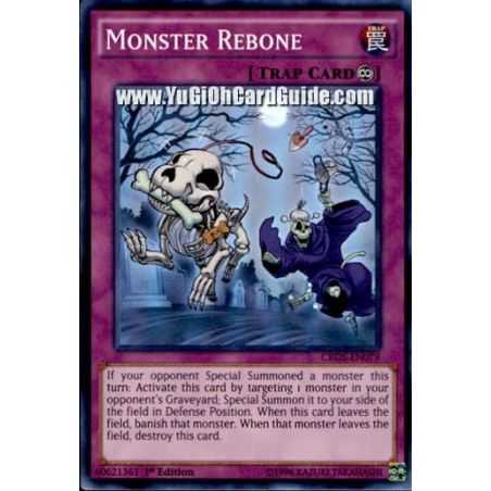 Monster Rebone (Common) – Crossed Souls | Carta YUGIOH en México
