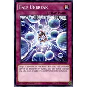Half Unbreak (Common) – Crossed Souls | Carta YUGIOH en México
