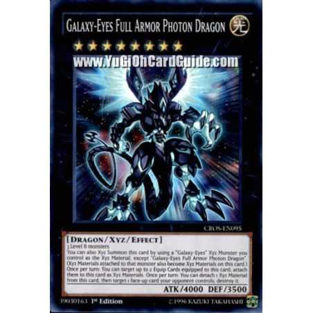 Galaxy-Eyes Full Armor Photon Dragon (Super Rare) – Crossed Souls | Carta YUGIOH en México