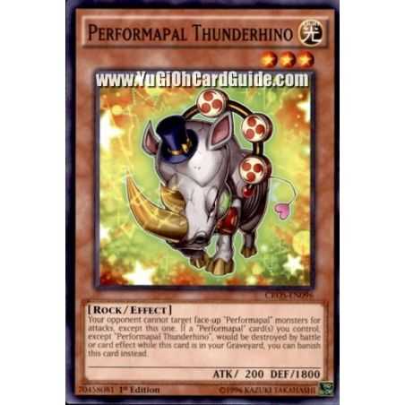 Performapal Thunderhino (Common) – Crossed Souls | Carta YUGIOH en México