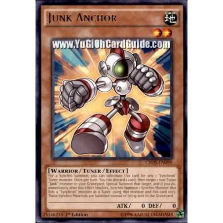 Junk Anchor (Rare) – Crossed Souls | Carta YUGIOH en México