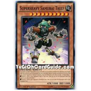Superheavy Samurai Thief (Common) – Dimension of Chaos | Carta YUGIOH en México