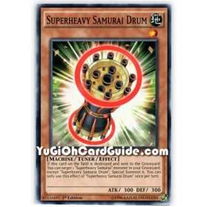 Superheavy Samurai Drum (Common) – Dimension of Chaos | Carta YUGIOH en México