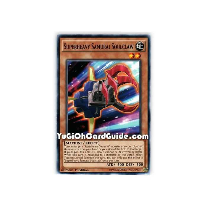 Superheavy Samurai Soulclaw (Common) – Dimension of Chaos | Carta YUGIOH en México