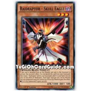 Raidraptor - Skull Eagle (Common) – Dimension of Chaos | Carta YUGIOH en México