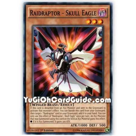 Raidraptor - Skull Eagle (Common) – Dimension of Chaos | Carta YUGIOH en México