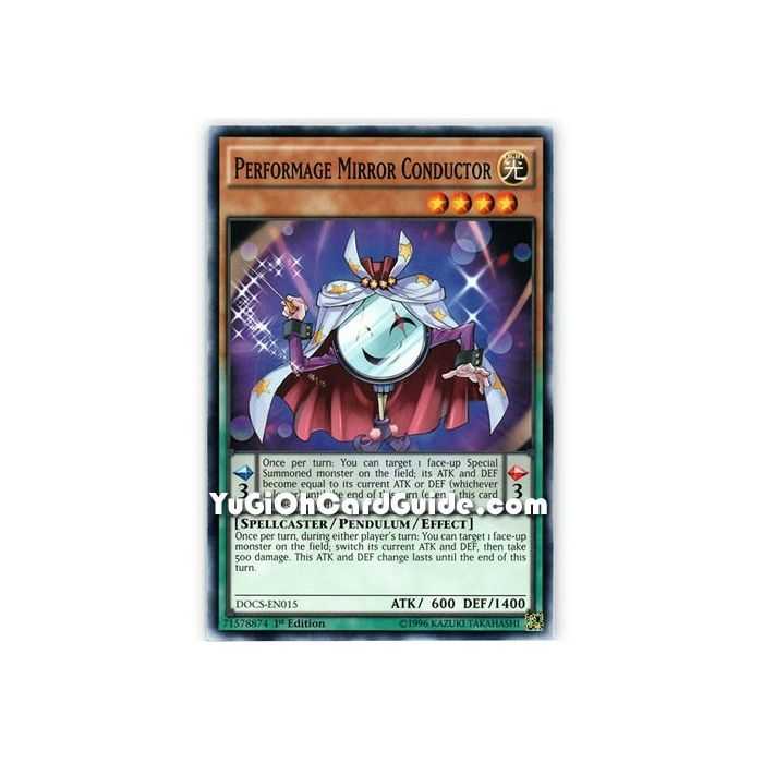 Performage Mirror Conductor (Common) – Dimension of Chaos | Carta YUGIOH en México