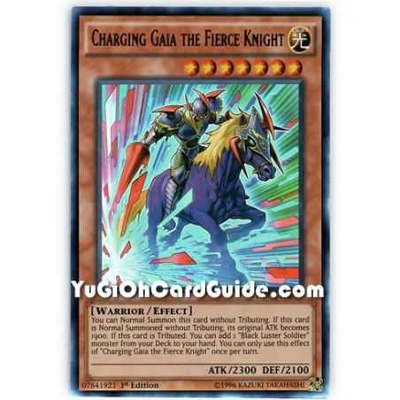 Charging Gaia the Fierce Knight (Ultra Rare) – Dimension of Chaos | Carta YUGIOH en México