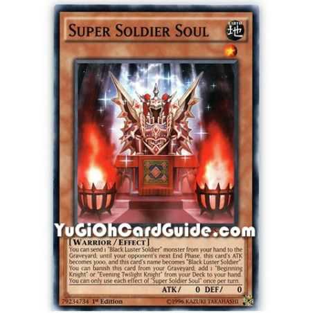 Super Soldier Soul (Common) – Dimension of Chaos | Carta YUGIOH en México