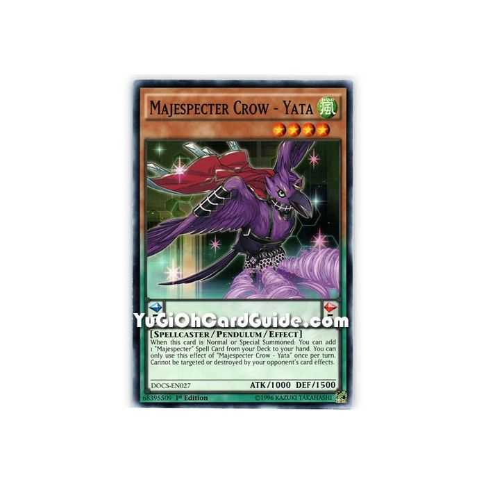 Majespecter Crow - Yata (Common) – Dimension of Chaos | Carta YUGIOH en México