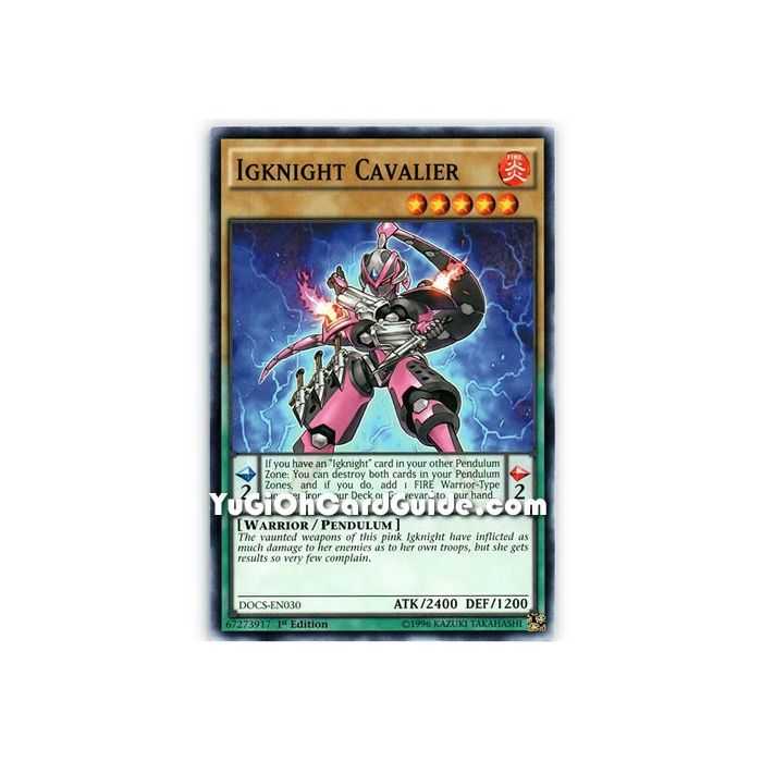 Igknight Cavalier (Common) – Dimension of Chaos | Carta YUGIOH en México