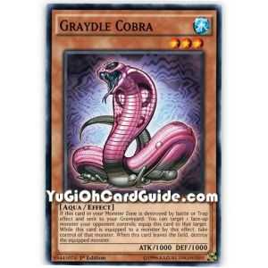 Graydle Cobra (Common) – Dimension of Chaos | Carta YUGIOH en México