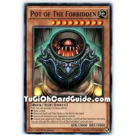 Pot of The Forbidden (Common) – Dimension of Chaos | Carta YUGIOH en México