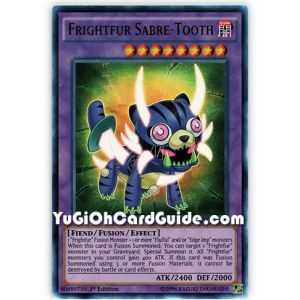 Frightfur Sabre-Tooth (Ultra Rare) – Dimension of Chaos | Carta YUGIOH en México