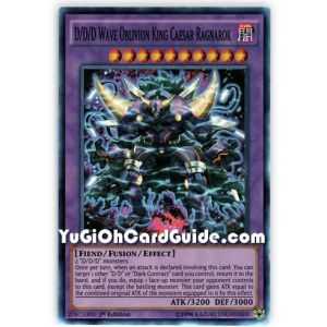 D/D/D Wave Oblivion King Caesar Raganrok (Super Rare) – Dimension of Chaos | Carta YUGIOH en México