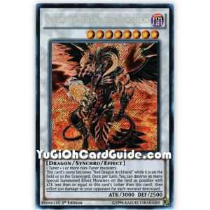Scarlight Red Dragon Archfiend (Secret Rare) – Dimension of Chaos | Carta YUGIOH en México