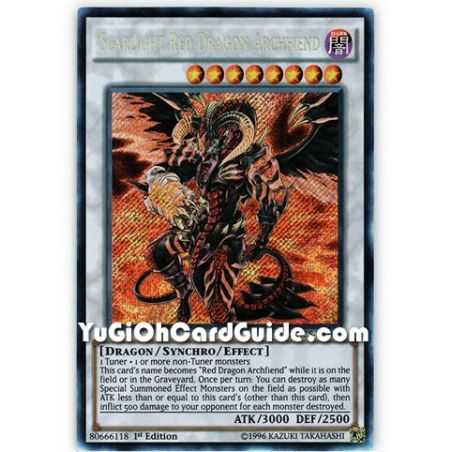 Scarlight Red Dragon Archfiend (Secret Rare) – Dimension of Chaos | Carta YUGIOH en México