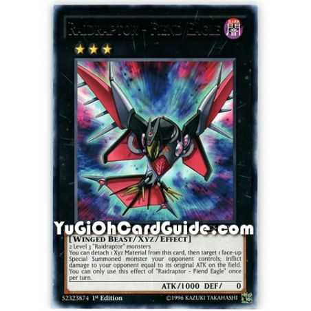 Raidraptor - Fiend Eagle (Rare) – Dimension of Chaos | Carta YUGIOH en México