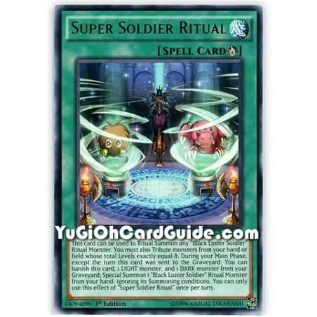 Super Soldier Ritual (Rare) – Dimension of Chaos | Carta YUGIOH en México