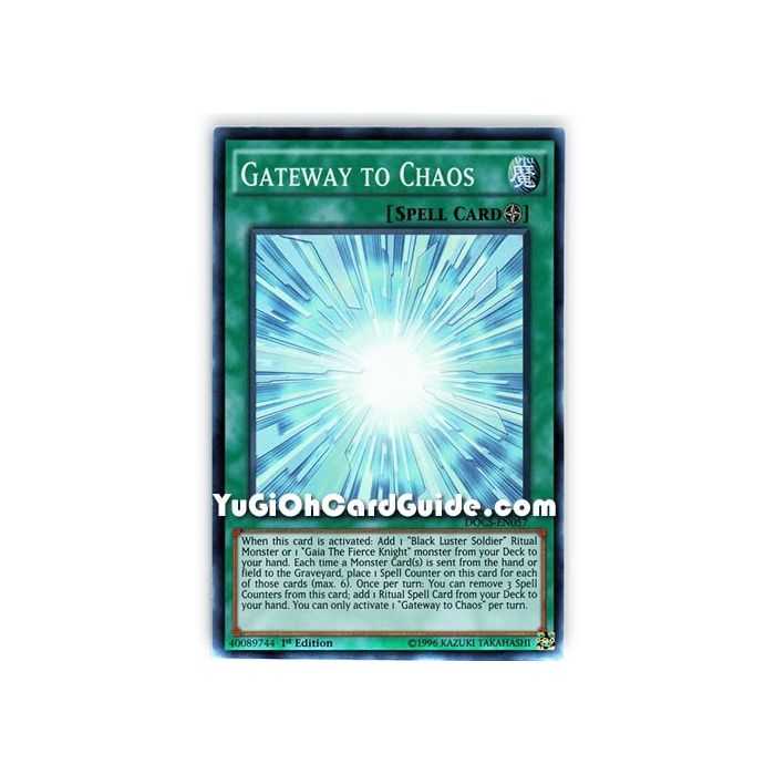 Gateway of Chaos (Super Rare) – Dimension of Chaos | Carta YUGIOH en México
