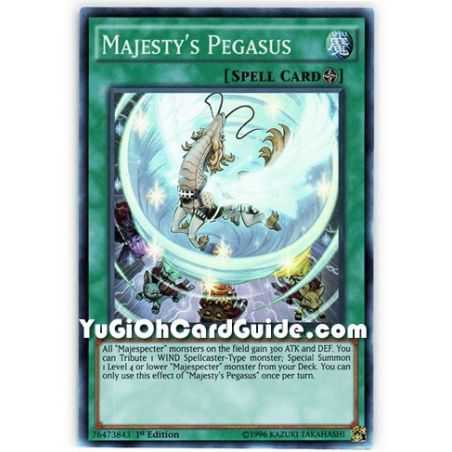 Majesty's Pegasus (Super Rare) – Dimension of Chaos | Carta YUGIOH en México
