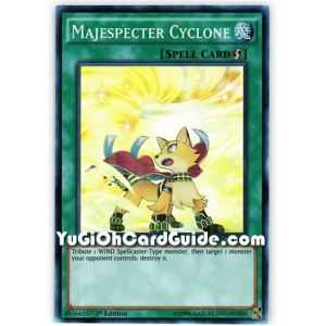 Majespecter Cyclone (Super Rare) – Dimension of Chaos | Carta YUGIOH en México