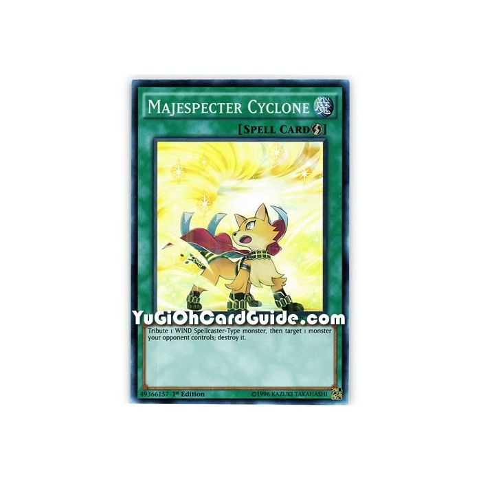 Majespecter Cyclone (Super Rare) – Dimension of Chaos | Carta YUGIOH en México