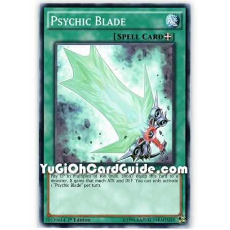 Psychic Blade (Common) – Dimension of Chaos | Carta YUGIOH en México