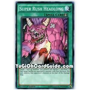 Super Rush Headlong (Common) – Dimension of Chaos | Carta YUGIOH en México