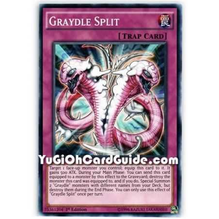 Graydle Split (Common) – Dimension of Chaos | Carta YUGIOH en México
