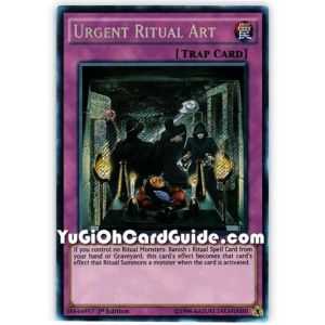 Urgent Ritual Art (Secret Rare) – Dimension of Chaos | Carta YUGIOH en México