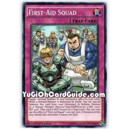 First-Aid Squad (Common) – Dimension of Chaos | Carta YUGIOH en México