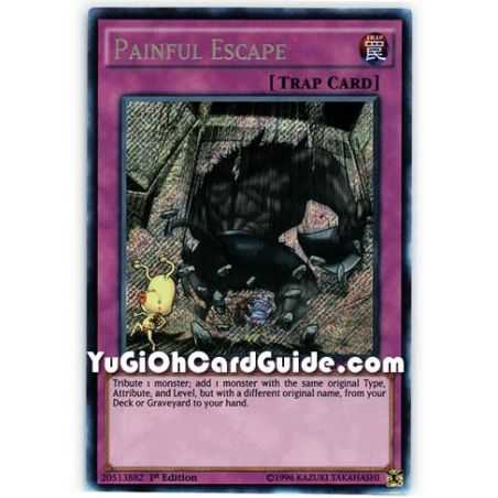 Painful Escape (Secret Rare) – Dimension of Chaos | Carta YUGIOH en México