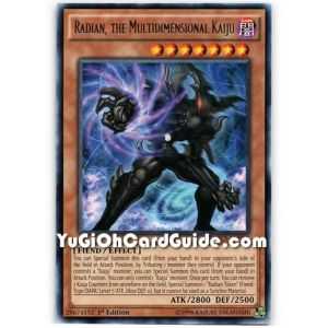 Radian, the Multidimensional Kaiju (Rare) – Dimension of Chaos | Carta YUGIOH en México