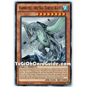 Gameciel, the Sea Turtle (Rare) – Dimension of Chaos | Carta YUGIOH en México