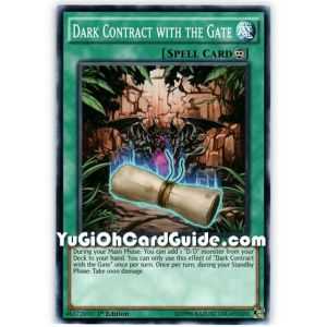 Dark Contract with the Gate (Common) – Dimension of Chaos | Carta YUGIOH en México