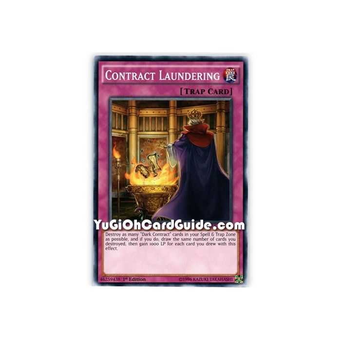 Contract Laudering (Common) – Dimension of Chaos | Carta YUGIOH en México