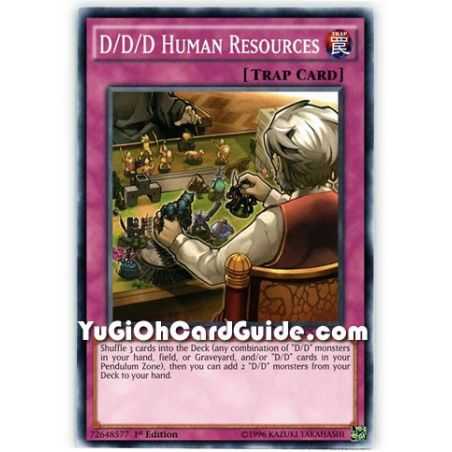 D/D/D Human Resources (Common) – Dimension of Chaos | Carta YUGIOH en México