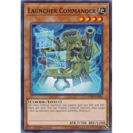 Launcher Commander (Common) – Code of the Duelist | Carta YUGIOH en México