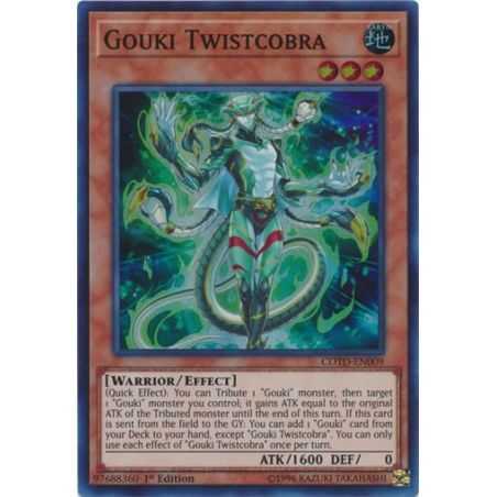 Gouki Twistcobra (Super Rare) – Code of the Duelist | Carta YUGIOH en México