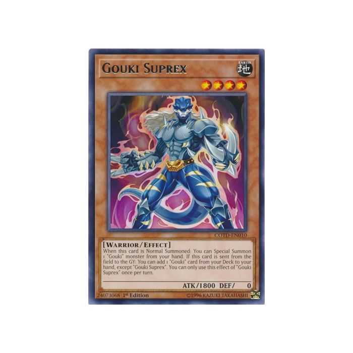 Gouki Suprex (Rare) – Code of the Duelist | Carta YUGIOH en México